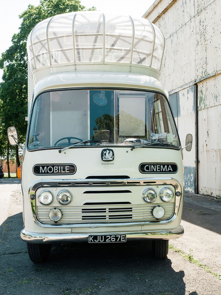 Vintage Cinema Bus